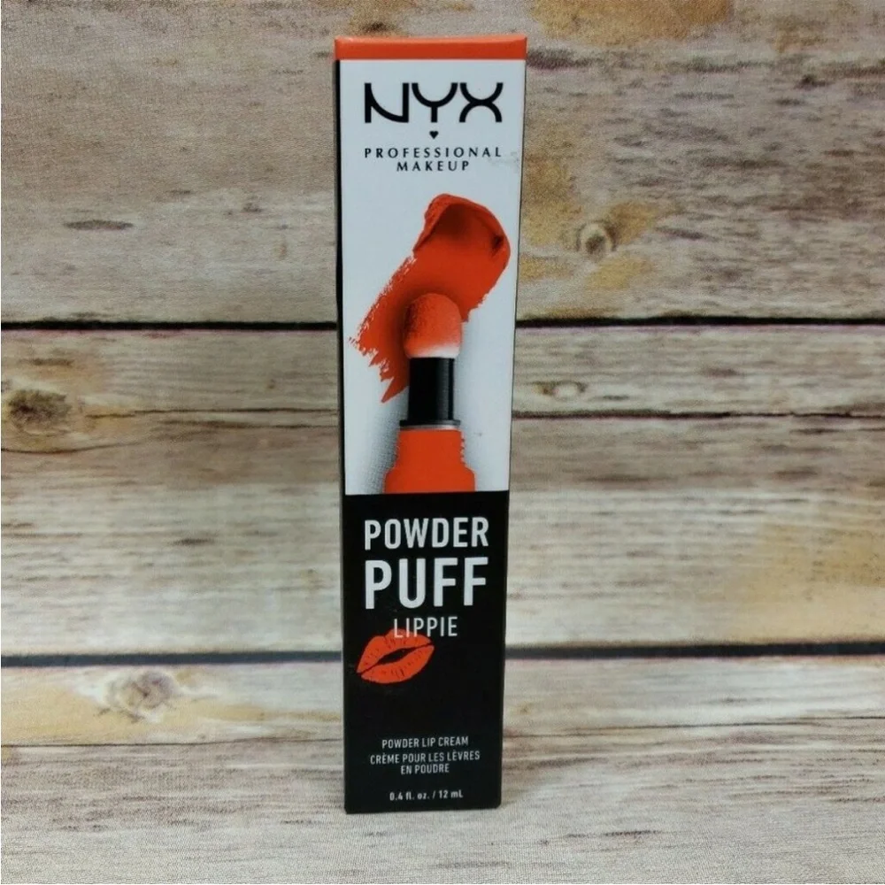 NYX Powder Puff Lippie Lip Cream Crushing Hard Red